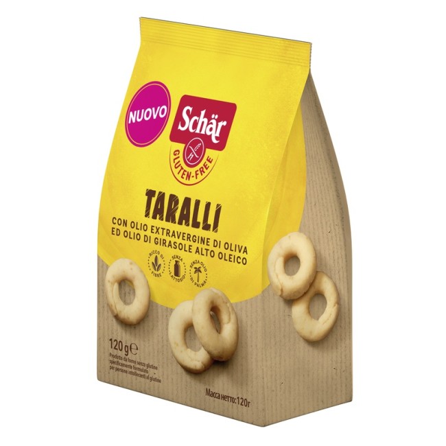 SCHAR TARALLI SENZA LATTOSIO 120 G SCHAR TARALLI SENZA LATTOSIO 120 G