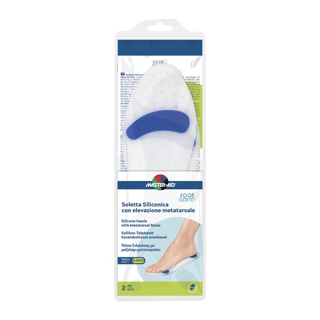 SOLETTA SILICONICA MASTER-AID FOOTCARE MEDIUM 39-40 METATARSO I5 SOLETTA SILICONICA MASTER-AID FOOTCARE MEDIUM 39-40 METATARSO I5