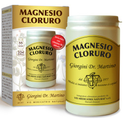 Confezione da 334 pastiglie di Dr. Giorgini Magnesio Cloruro, integratore per il metabolismo energetico.