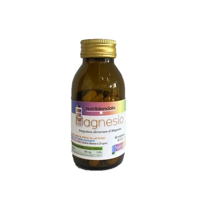 MAGNESIO NUTRIBILANCIATO 60 COMPRESSE MAGNESIO NUTRIBILANCIATO 60 COMPRESSE
