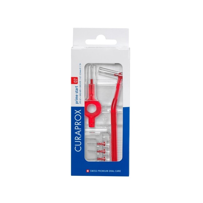 Curaprox Capsule 07 Scovolino Prime Start 07 Red 5 Pezzi Curaprox Capsule 07 Scovolino Prime Start 07 Red 5 Pezzi