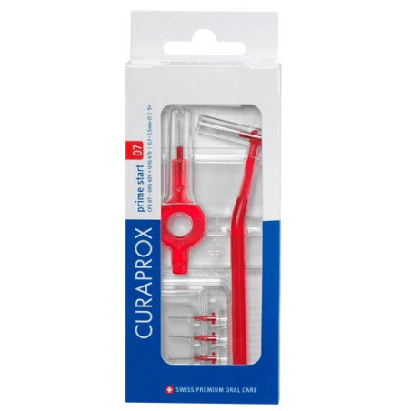 Curaprox Capsule 07 Scovolino Prime Start 07 Red 5 Pezzi Curaprox Capsule 07 Scovolino Prime Start 07 Red 5 Pezzi