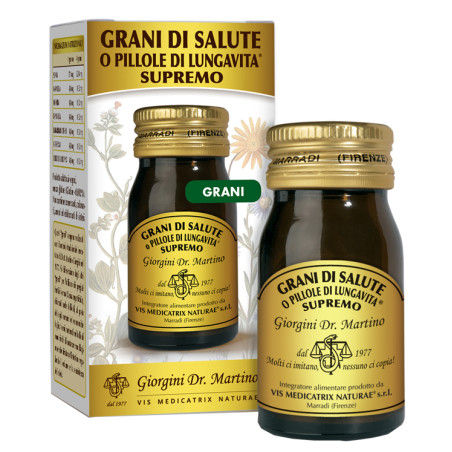 Grani Di Salute O Pillole Di Lungavita Supremo 30 G