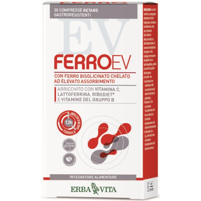 FERRO EV RETARD 30 COMPRESSE FERRO EV RETARD 30 COMPRESSE