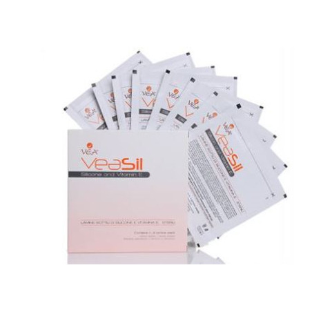 Vea Sil Lamine Sottili Sterili Silicone + Vitamina E 8 Pezzi