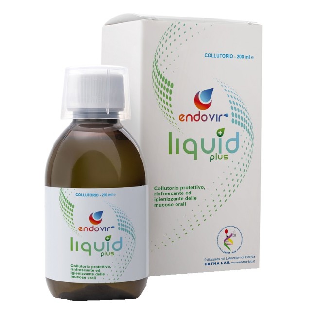 ENDOVIR LIQUID PLUS COLLUTORIO 200 ML ENDOVIR LIQUID PLUS COLLUTORIO 200 ML