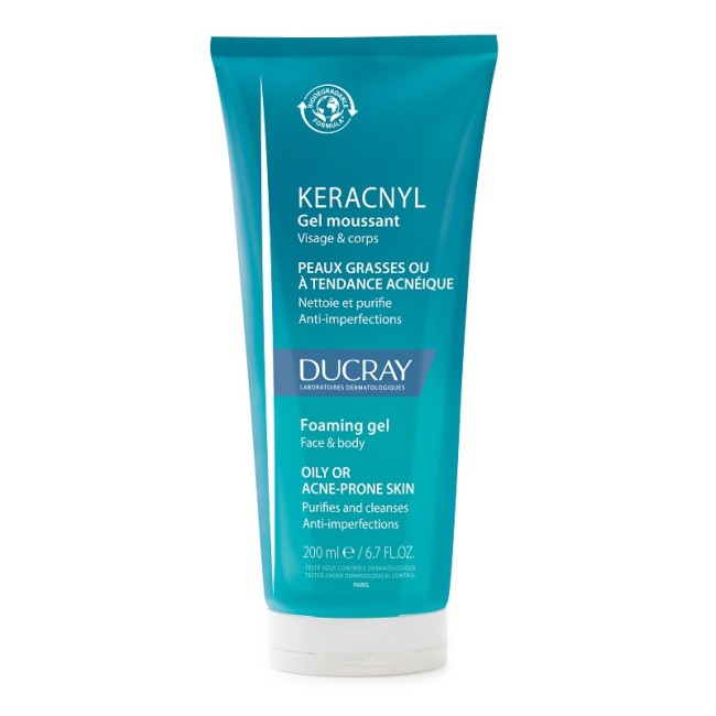 Ducray Keracnyl Gel Detergente Per Pelle A Tendenza Acneica 200 Ml Ducray Keracnyl Gel Detergente Per Pelle A Tendenza Acneica 200 Ml