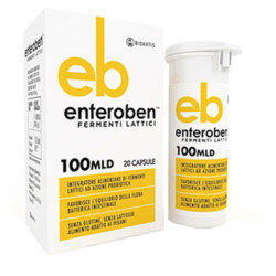 Enteroben 100 Miliardi Integratore Di Probiotici 20 Capsule Vegetali