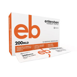 Enteroben 200 Miliardi Integratore Di Probiotici Per L'Intestino 14 Buste
