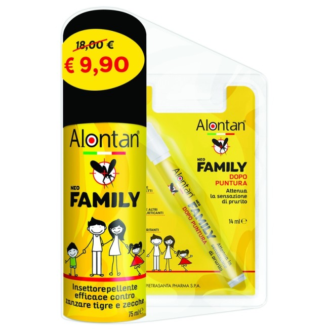 Pietrasanta Pharma - Bi Pack Neo Family Spray 75 Ml + Afterbite Dopo Puntura 14 Ml-image