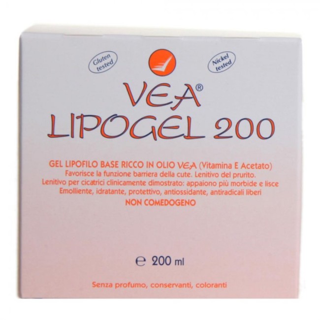 Vea Lipogel Gel Lipofilo Base - Non Comedogeno 200ml Vea Lipogel Gel Lipofilo Base - Non Comedogeno 200ml