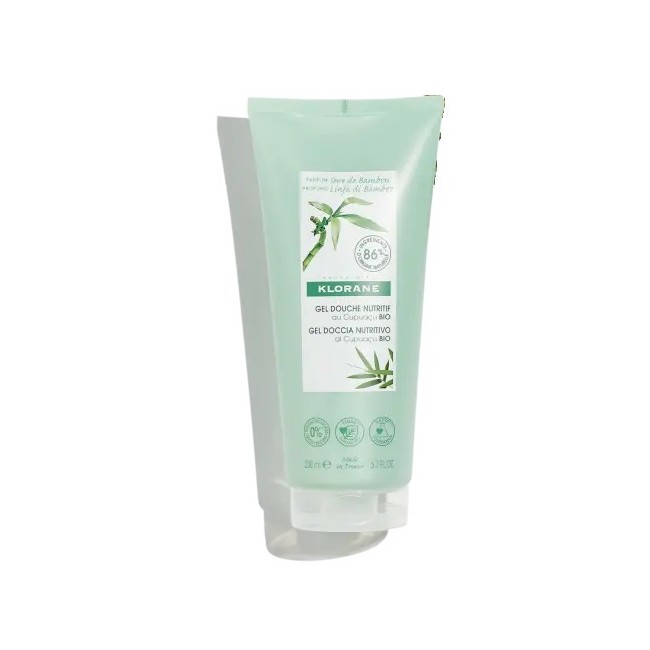 Tubo da 200 ml di Klorane Gel Doccia Delicato Idratante Linfa di Bambù Tubo da 200 ml di Klorane Gel Doccia Delicato Idratante Linfa di Bambù