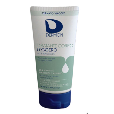 Tubo da 100 ml di Dermon Crema Leggera Idratante Corpo Tubo da 100 ml di Dermon Crema Leggera Idratante Corpo