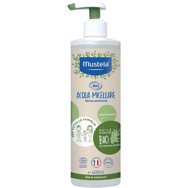 MUSTELA ACQUA MICELLARE BIO 400 ML MUSTELA ACQUA MICELLARE BIO 400 ML