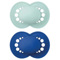 Mam Original 6+ Silicone Maschio 2 Pezzi