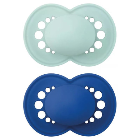 Mam Original 6+ Silicone Maschio 2 Pezzi Mam Original 6+ Silicone Maschio 2 Pezzi