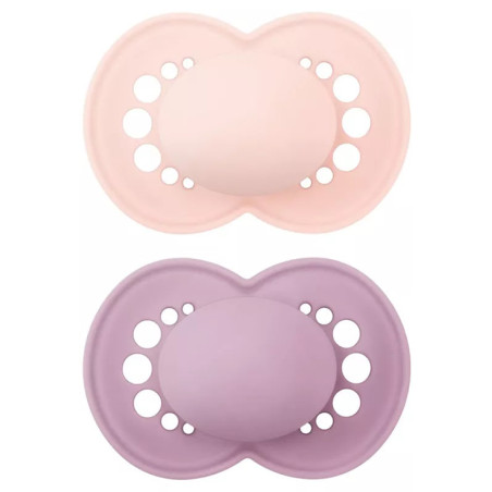 Mam Original 6+ Silicone Femmina 2 Pezzi Mam Original 6+ Silicone Femmina 2 Pezzi