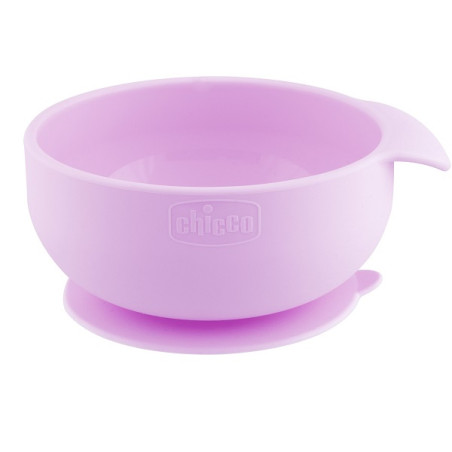Chicco Ciotola Silicone Rosa Chicco Ciotola Silicone Rosa