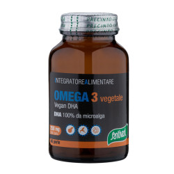 Confezione da 40 perle di Santiveri Perle Omega 3, integratore per le funzioni cognitive.