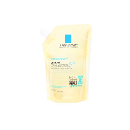 Ricarica da 400 ml di La Roche Posay Huile Lavant AP+