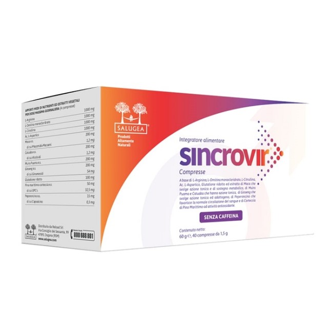 SALUGEA SINCROVIR 40 COMPRESSE SALUGEA SINCROVIR 40 COMPRESSE