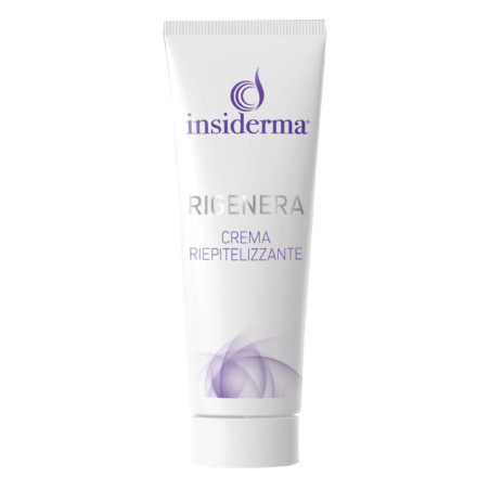 Confezione da 30 ml di Insiderma Rigenera Crema Trattamento Per La Riparazione Della Cute Lesa. Confezione da 30 ml di Insiderma Rigenera Crema Trattamento Per La Riparazione Della Cute Lesa.