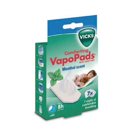 VICKS VAPOPADS MENTHOL SCENT 7 PEZZI VICKS VAPOPADS MENTHOL SCENT 7 PEZZI