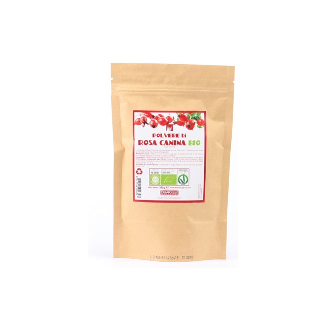 ROSA CANINA POLVERE BIO 100 G ROSA CANINA POLVERE BIO 100 G