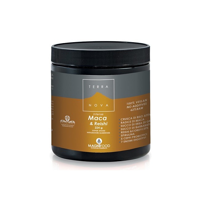 TERRANOVA SUPER SHAKE MACA E REISHI 224 G TERRANOVA SUPER SHAKE MACA E REISHI 224 G