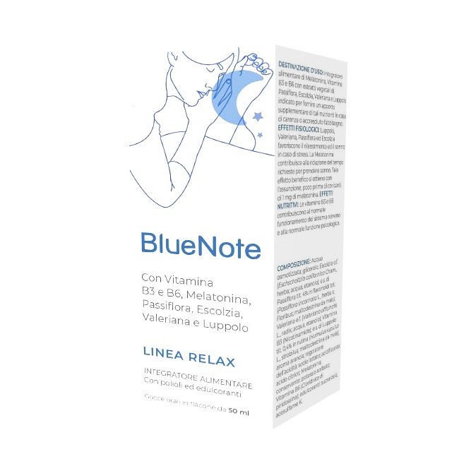 FRIENDLY PHARMA BLUENOTE GOCCE 50 ML FRIENDLY PHARMA BLUENOTE GOCCE 50 ML