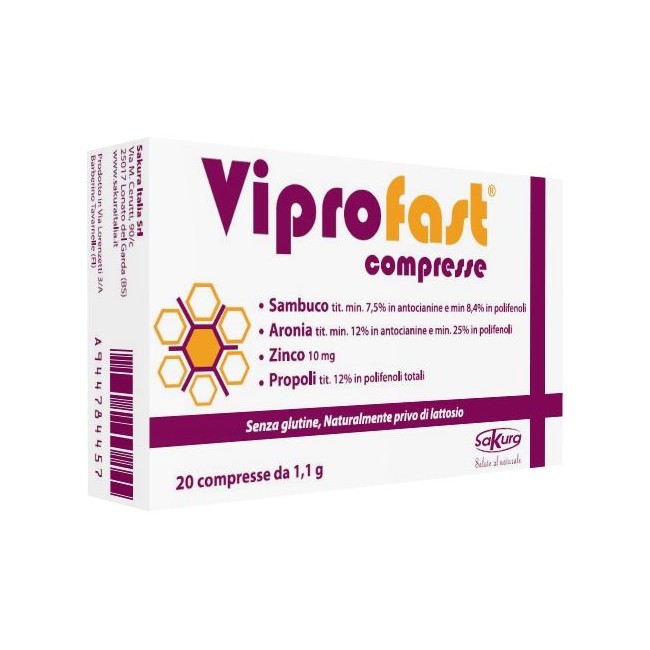 VIPROFAST 20 COMPRESSE VIPROFAST 20 COMPRESSE