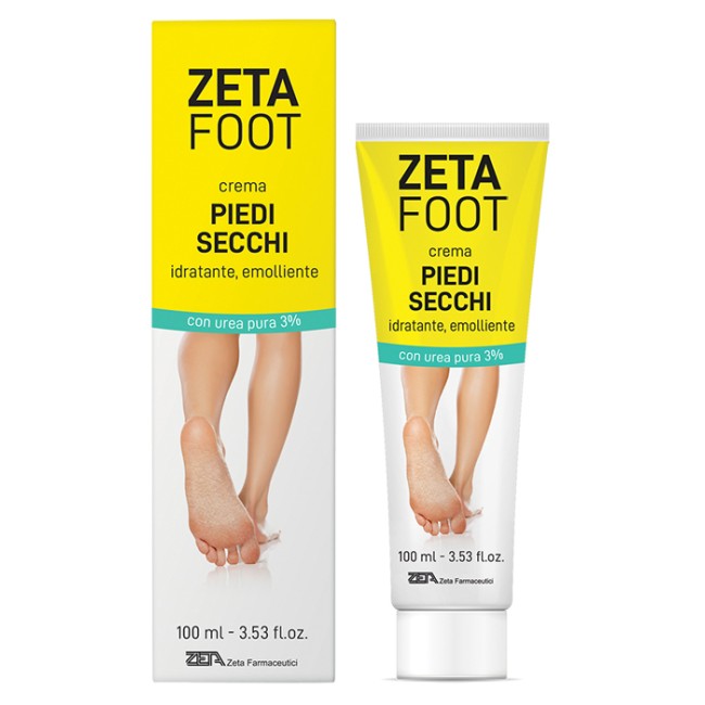 ZETAFOOT CREMA PIEDI SECCHI 100 ML ZETAFOOT CREMA PIEDI SECCHI 100 ML