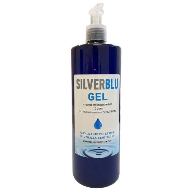 SILVER BLU GEL IGIENIZZANTE MANI 500 ML SILVER BLU GEL IGIENIZZANTE MANI 500 ML