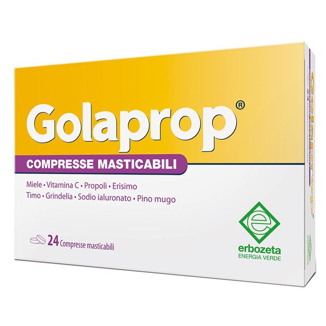 GOLAPROP 24 COMPRESSE MASTICABILI GOLAPROP 24 COMPRESSE MASTICABILI