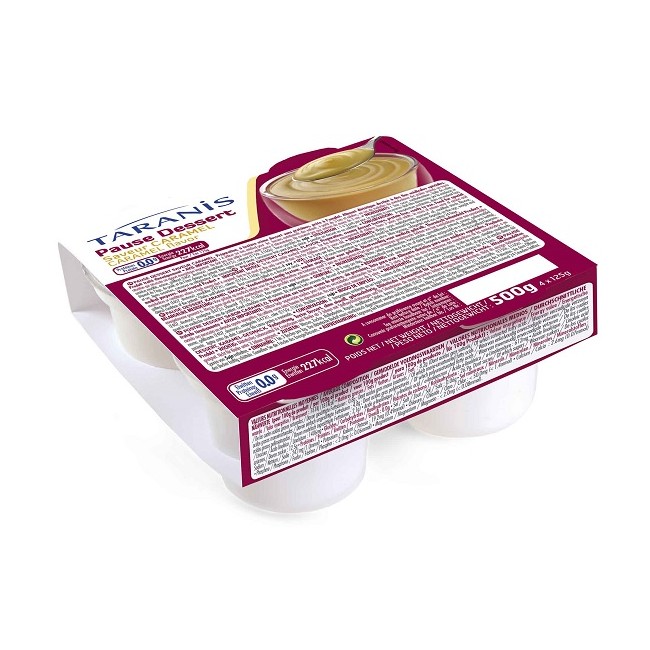 TARANIS PAUSA DESSERT CARAMELLO 4 X 125 G TARANIS PAUSA DESSERT CARAMELLO 4 X 125 G