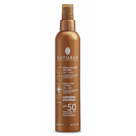 NATURES I SOLARI SPRAY FLUIDO SPF50 200 ML NATURES I SOLARI SPRAY FLUIDO SPF50 200 ML