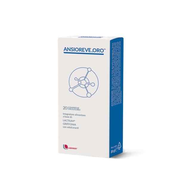 ANSIOREVE ORO 20 COMPRESSE ANSIOREVE ORO 20 COMPRESSE