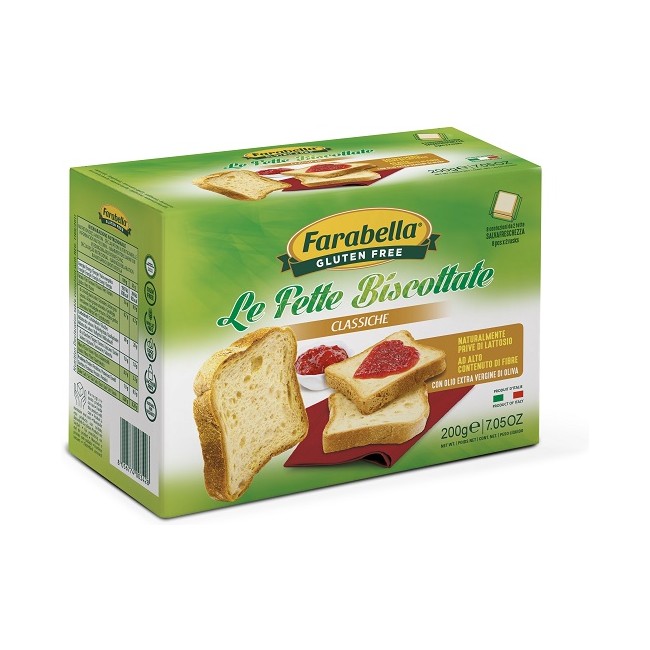 FARABELLA FETTE BISCOTTATE CLASSICHE 200 G FARABELLA FETTE BISCOTTATE CLASSICHE 200 G
