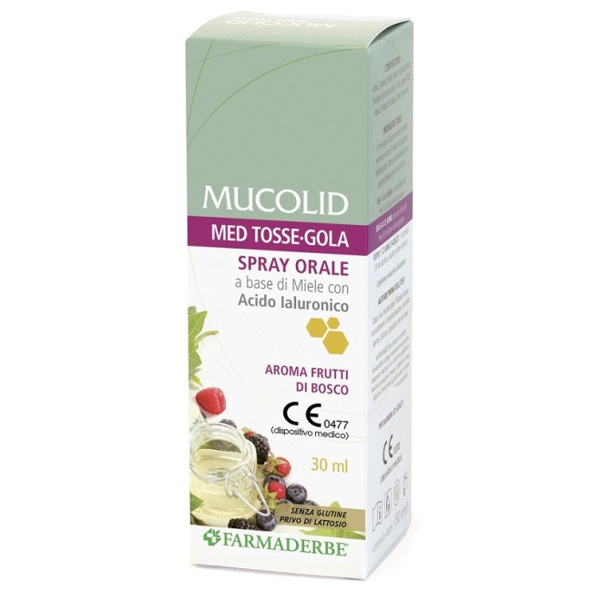 MUCOLID MED TOSSE GOLA SPRAY ORALE 30 ML MUCOLID MED TOSSE GOLA SPRAY ORALE 30 ML