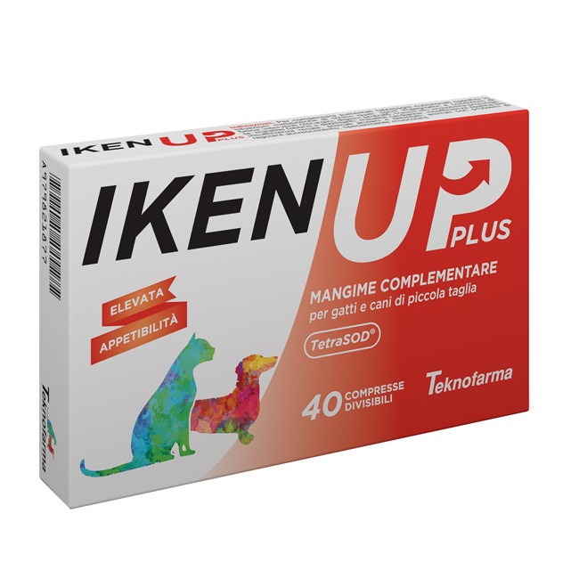 IKEN UP PLUS CANI GATTI PICCOLA TAGLIA SCATOLA 40 COMPRESSE IKEN UP PLUS CANI GATTI PICCOLA TAGLIA SCATOLA 40 COMPRESSE