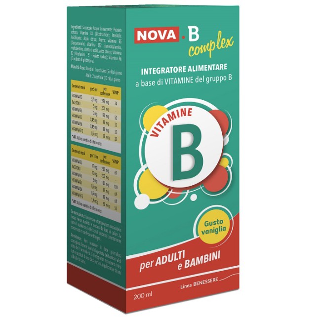NOVA B SCIROPPO 200 ML NOVA B SCIROPPO 200 ML