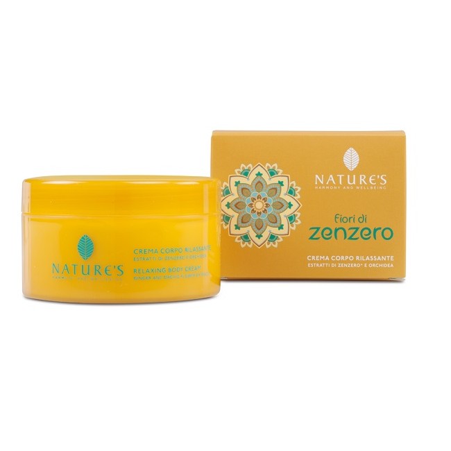 NATURES FIORI DI ZENZERO CREMA CORPO RILASSANTE 100 ML NATURES FIORI DI ZENZERO CREMA CORPO RILASSANTE 100 ML