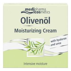Vasetto da 50 ml di Medipharma Olivenol Moisturizing Crema Viso Idratante