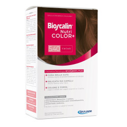 Confezione contenente Bioscalin Nutricolor Crema Colorante per Capelli Cacao 5.4