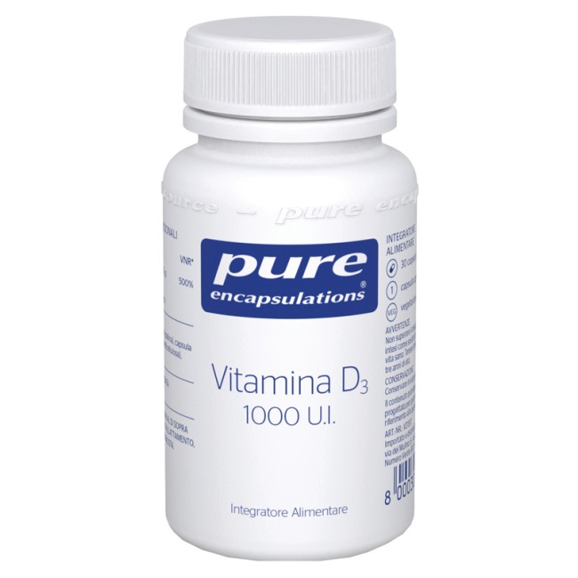 PURE ENCAPSULATIONS VITAMINA D3 30 CAPSULE PURE ENCAPSULATIONS VITAMINA D3 30 CAPSULE