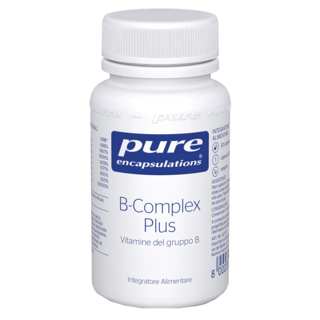 PURE ENCAPSULATIONS B-COMPLEX PLUS 30 CAPSULE PURE ENCAPSULATIONS B-COMPLEX PLUS 30 CAPSULE