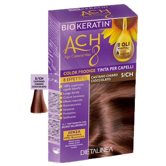 BIOKERATIN ACH8 COLOR PRODIGE 5/CH CASTANO CHIARO CIOCCOLATO BIOKERATIN ACH8 COLOR PRODIGE 5/CH CASTANO CHIARO CIOCCOLATO