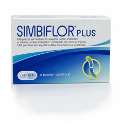 Simbiflor Plus Integratore Di Probiotici e Prebiotici 8 Bustine
