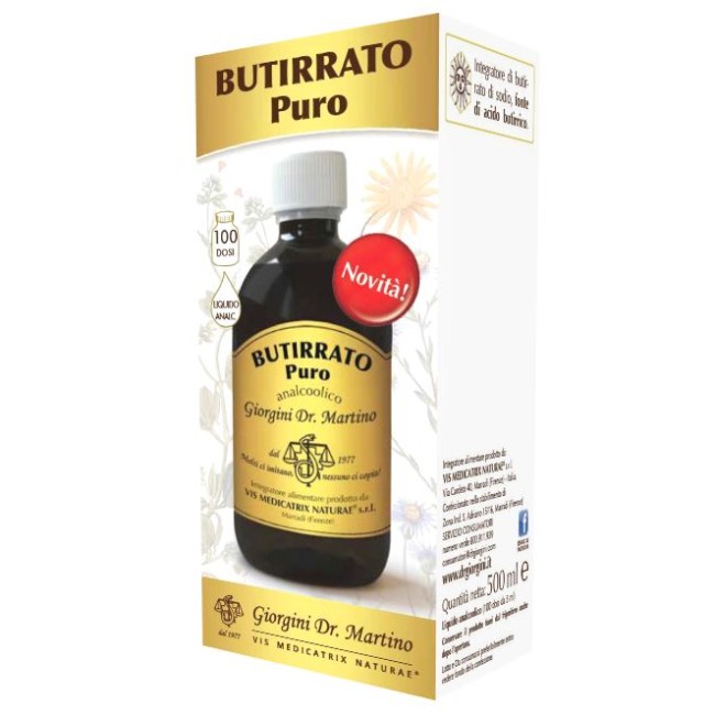 BUTIRRATO PURO LIQUIDO ANALCOLICO 500 ML BUTIRRATO PURO LIQUIDO ANALCOLICO 500 ML