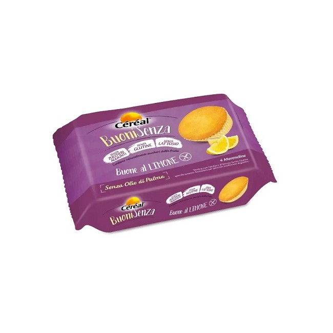 CEREAL BUONI SENZA BUONE AL LIMONE 140 G CEREAL BUONI SENZA BUONE AL LIMONE 140 G